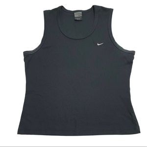 Nike black dri-fit tank top (small)